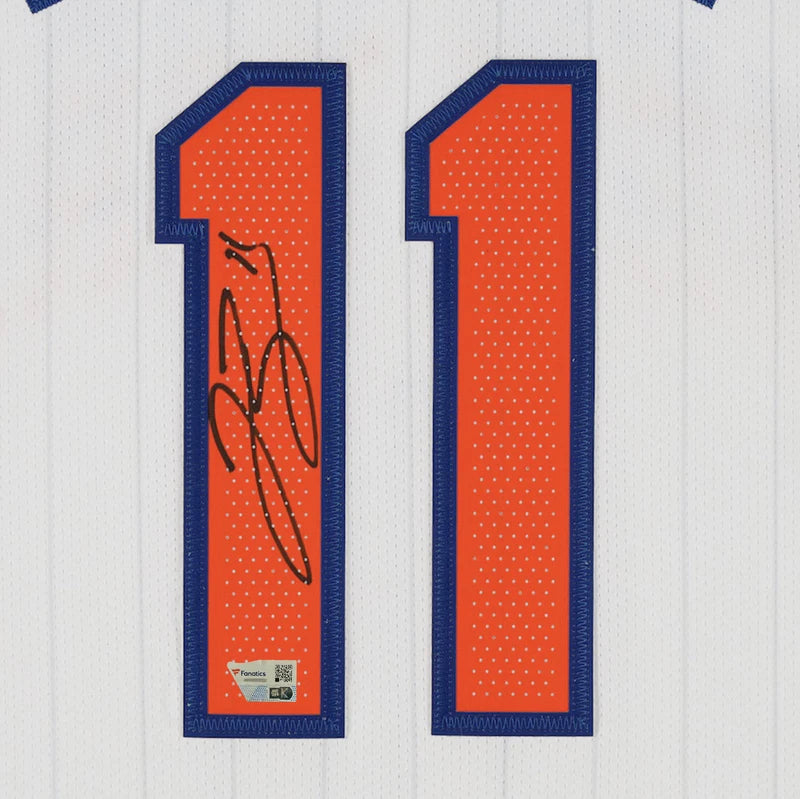 Jalen Brunson Autographed New York Knicks White Nike 2024-25 City Edition Authentic Jersey Fanatics