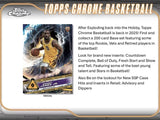 2024/25 Topps Chrome Mega NBA Basketball 8-Pack Monster Box Factory Sealed (7PK/BX, 6CDS/PK)