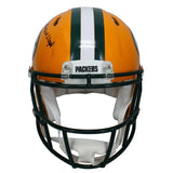 MarShawn Lloyd Autographed/Inscribed "#Lambeau Lloyd" Green Bay Packers Speed Authentic Helmet Beckett/GDL LE 1/32