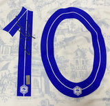 Kylian Mbappe Autographed 2022 France National Team Replica White Away Jersey Panini