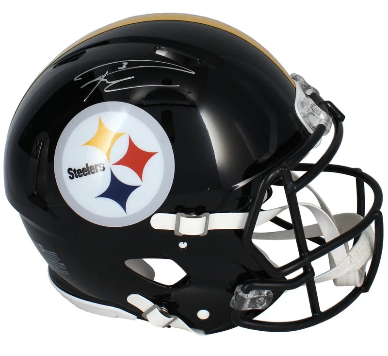 Russell Wilson Autographed Pittsburgh Steelers Speed Authentic Helmet Fanatics