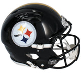 Russell Wilson Autographed Pittsburgh Steelers Speed Authentic Helmet Fanatics