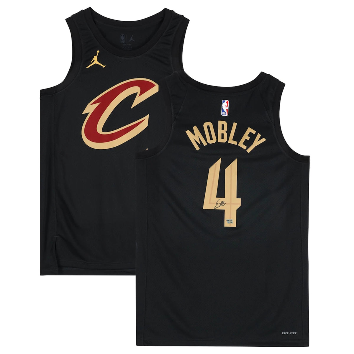 Evan Mobley Autographed Cleveland Cavaliers Black Jordan Brand 2022-23 Statement Edition Jersey Fanatics