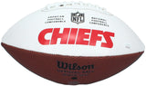 Christian Okoye Autographed Kansas City Cheifs White Panel Football JSA Witnessed
