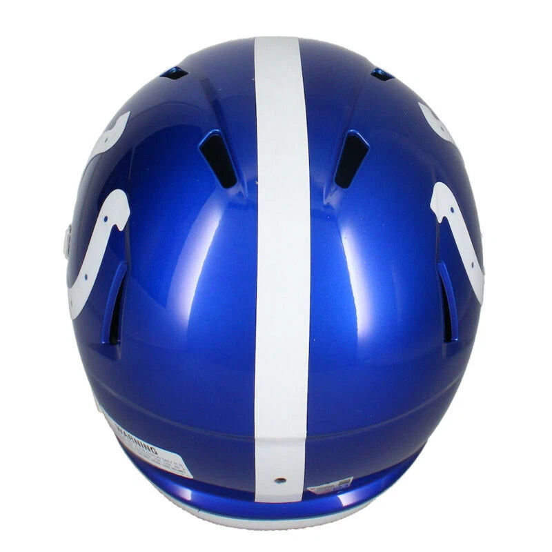 Anthony Richardson Autographed Indianapolis Colts Flash Speed Full Size Helmet Fanatics