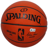 Gary Payton Autographed/Inscribed "HOF 2013" Spalding NBA Game Ball Series Indoor/Outdoor Basketball Beckett Witnessed