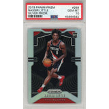 NASSIR LITTLE Portland Trailblazers 2019 Panini Prizm RC #269 Trading Card PSA 10