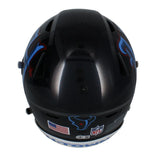 Dalton Schultz Autographed Houston Texans 2024 Navy Alternate H-Town Speedflex Helmet Beckett Witnessed