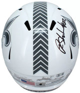 Rashid Shaheed Autographed New Orleans Saints 2024 Salute to Service Speed Full Size Helmet Beckett Witnessed