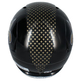 Rashid Shaheed Autographed New Orleans Saints Black 2022 Alternate Speed Full Size Helmet Beckett Witnessed