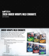 2026 MLB Underwraps MLB Emanate 8x10 Mystery Box (1 Mystery 8x10 Per Box)