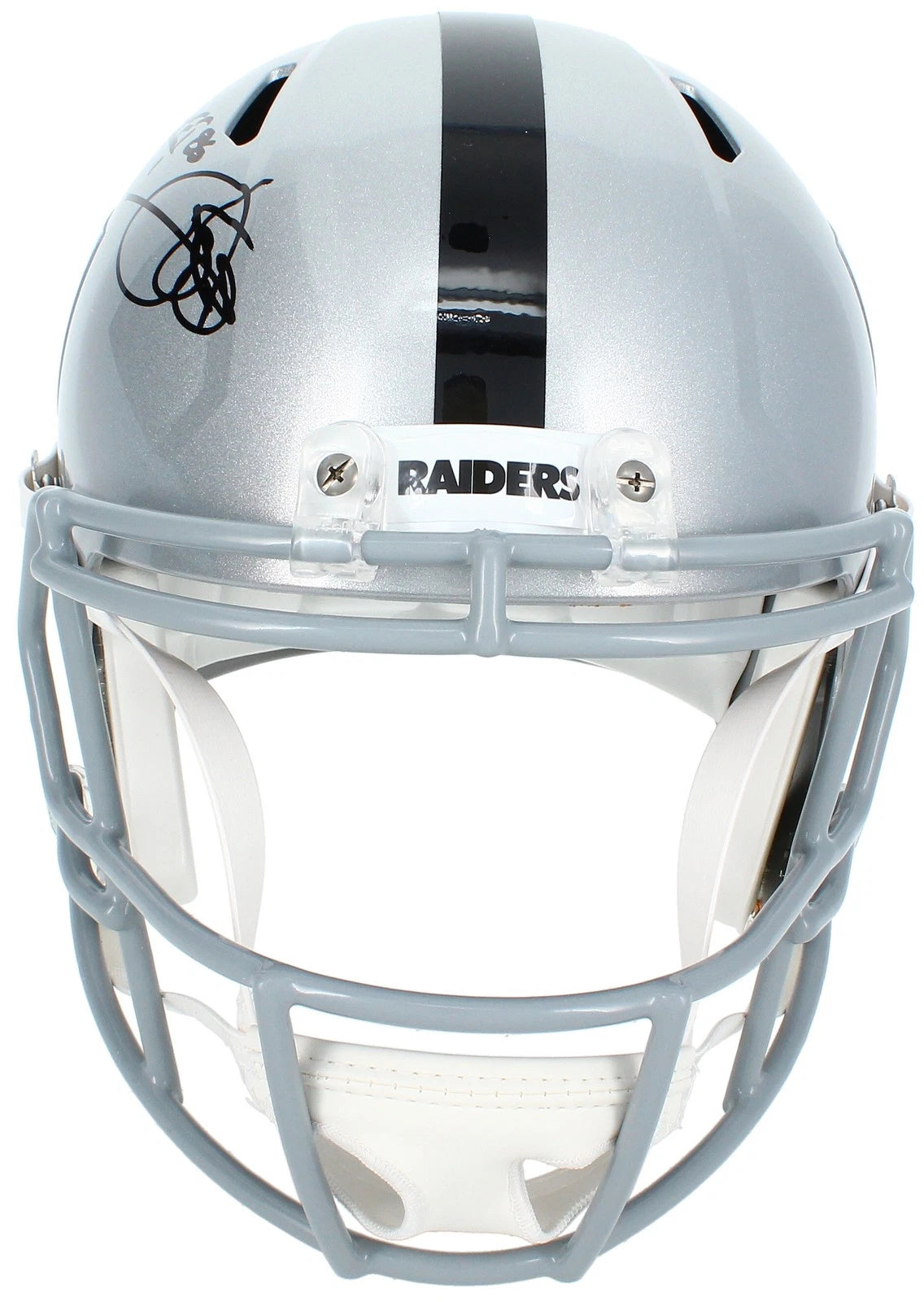 Raghib "Rocket" Ismail Autographed Raiders Speed Full Size Helmet Beckett Witnessed
