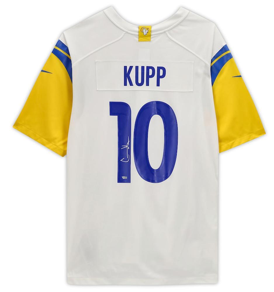 COOPER KUPP Autographed Los Angeles Rams White Nike Game Jersey FANATICS