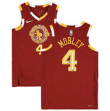 Evan Mobley Autographed Cleveland Cavaliers Nike Red 2021-22 Mixtape Swingman Jersey Fanatics