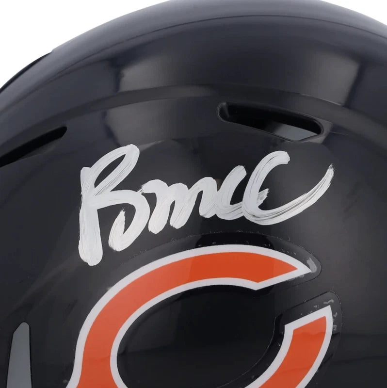 Rome Odunze Autographed Chicago Bears Speed Mini Helmet Fanatics