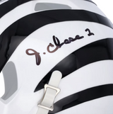 Ja'Marr Chase Autographed Cincinnati Bengals Speed White Alternate Mini Helmet Fanatics