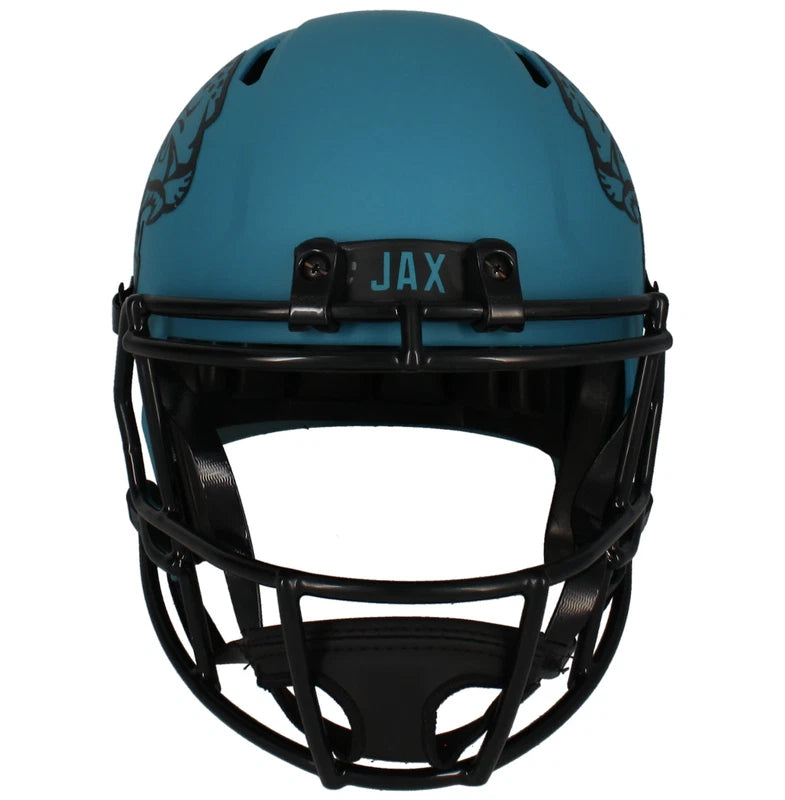 Brian Thomas Jr Autographed Jacksonville Jaguars RAVE Speed Full Size Helmet Fanatics