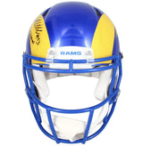 Kyren Williams Autographed/ Inscribed "Play Like a Chamion!" Los Angeles Rams Speed Authentic Helmet Beckett Witnessed