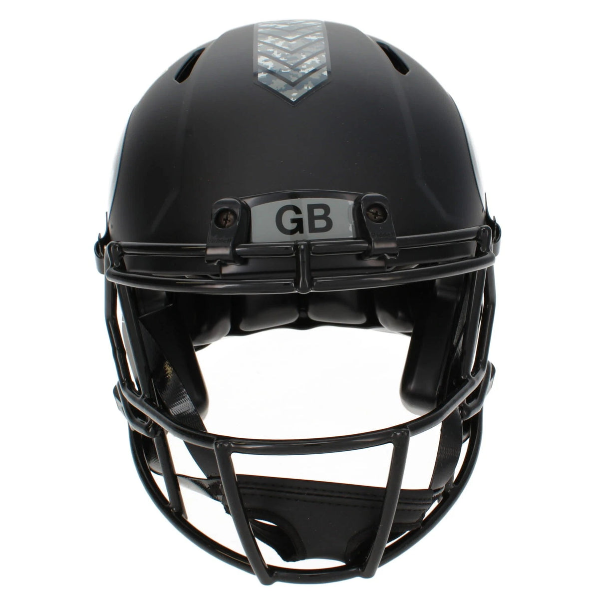 Eddie Lacy Autographed Green Bay Packers 2026 Salute to Service Speed Authentic Helmet Beckett Witnessed