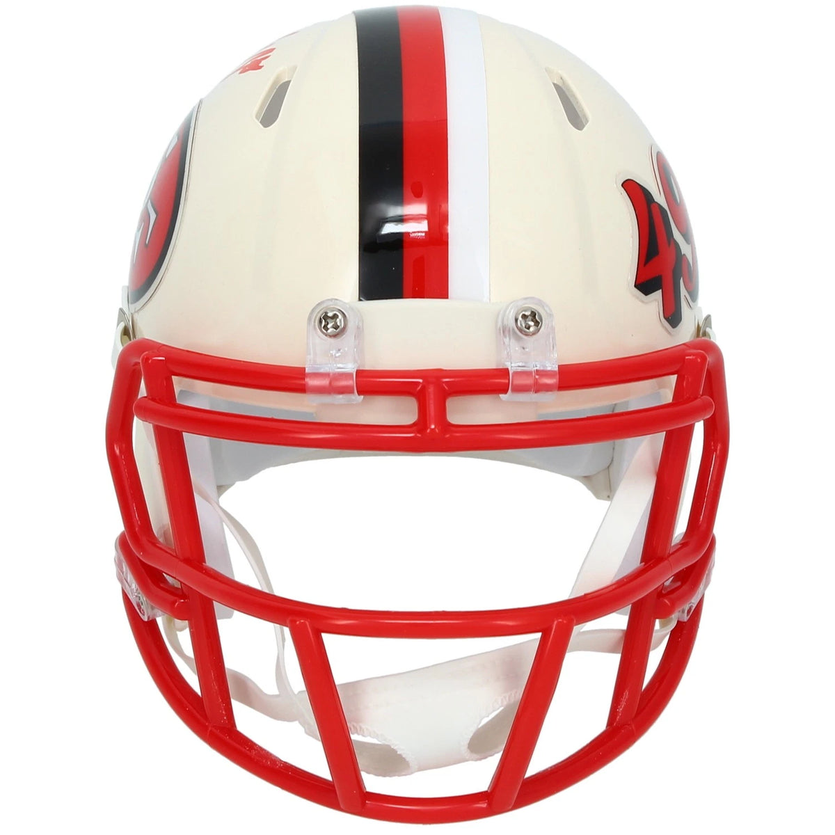 Nick Bosa Autographed San Francisco 49ers RETRO Speed Mini Helmet Beckett Witnessed