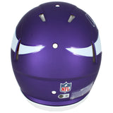 Justin Jefferson Autographed Minnesota Vikings 2023 Alternate Tribute Speed Authentic Helmet Beckett Witnessed
