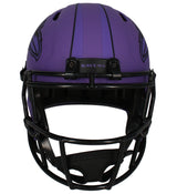 Ray Lewis Autographed Baltimore Ravens RAVE Speed Full Size Helmet Beckett Witnessed