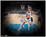JA MORANT Autographed Memphis Grizzlies "Reverse" 16" x 20" Photograph PANINI LE 112