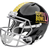 Unsigned Black Super Bowl LX Logo Speed Replica Full Size Helmet Seattle Seahawks Stock #258261