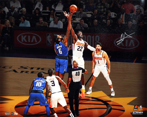 DEANDRE AYTON Autographed Phoenix Suns Tip Off" 16" x 20" Photograph - Limited Edition of 50 - GAME DAY LEGENDS & STEINER