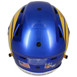 Puka Nacua Autographed/Inscribed "ROOKIE REC 1486 YDS 105 CATCHES" Los Angeles Rams Speedflex Authentic Helmet LE 25 Fanatics