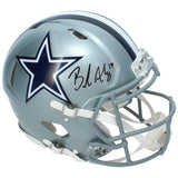 Brandon Aubrey Autographed Dallas Cowboys Speed Authentic Helmet Beckett Witnessed