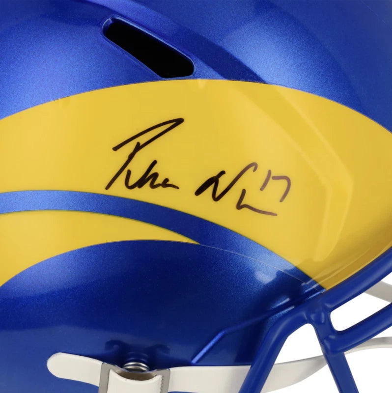 Puka Nacua Autographed Los Angeles Rams Speed Full Size Helmet Fanatics
