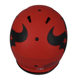 Dalton Schultz Autographed/INSCRIBED TEXANSSWARM! Houston Texans RAVE Speed Authentic Helmet Beckett Witnessed