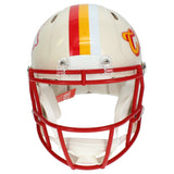 Patrick Mahomes Autographed Kansas City Chiefs RETRO Speed Authentic Helmet Beckett Witnessed