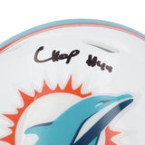 Chop Robinson Autographed Miami Dolphins Speed Mini Helmet Fanatics