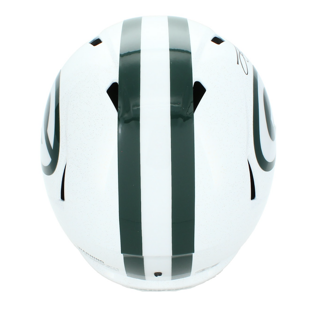 Jayden Reed Autographed Green Bay Packers White 2024 Alternate Speed Full Size Helmet Beckett Witnessed