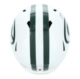 Jayden Reed Autographed Green Bay Packers White 2024 Alternate Speed Full Size Helmet Beckett Witnessed