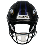 Zay Flowers Autographed Baltimore Ravens Speedflex Authentic Helmet Beckett Witnessed