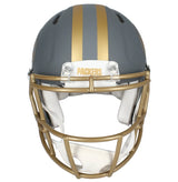 Brett Favre Autographed Green Bay Packers Slate Speed Authentic Helmet Beckett Witnessed