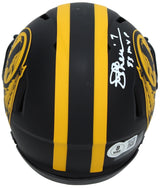 Joe Theismann Autographed/Inscribed "83 NFL MVP" Washington Redskins Eclipse Speed Mini Helmet Beckett Witnessed