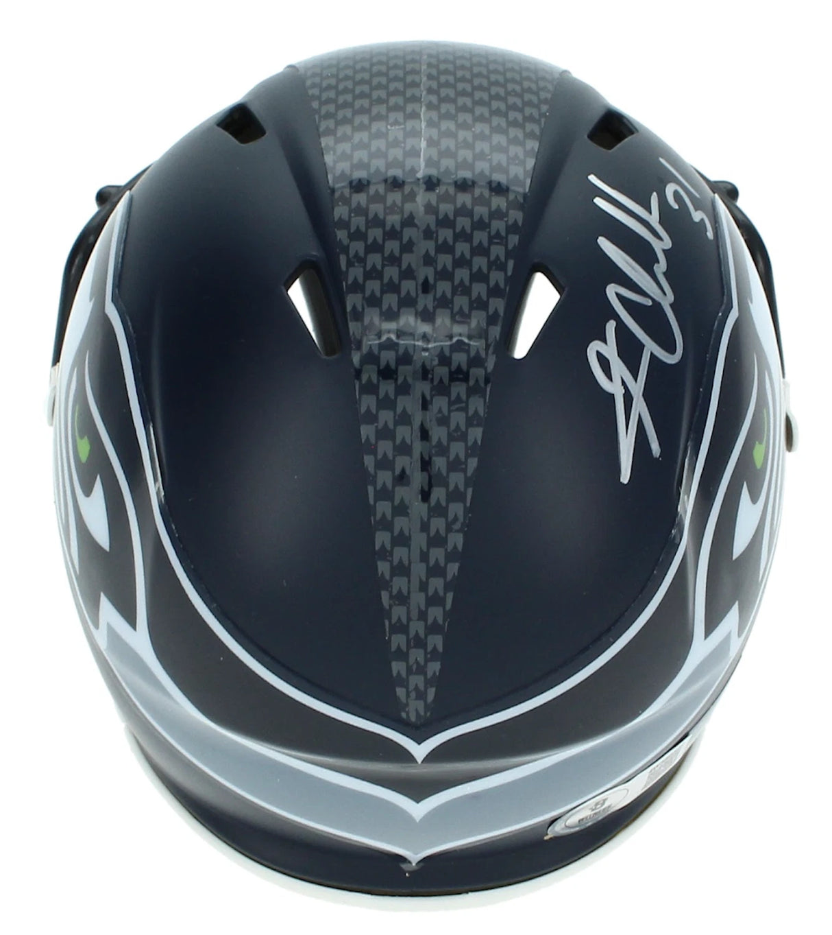 Kam Chancellor Autographed Seattle Seahawks Speed Mini Helmet Beckett Witnessed