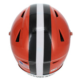 Myles Garrett Autographed Cleveland Browns Speedflex Authentic Helmet Beckett Witnessed