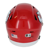 Warren Moon Autographed/Inscribed "HOF '06" Kansas City Chiefs Speedflex Midi Helmet Beckett Witnessed