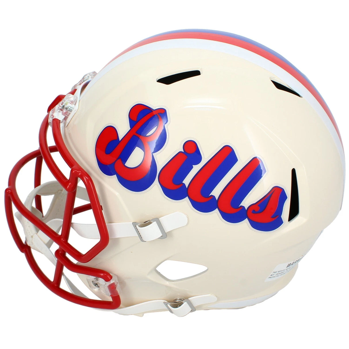 Josh Allen Autographed Buffalo Bills RETRO Speed Full Size Helmet Beckett Witnessed