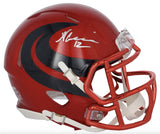 Nico Collins Autographed Houston Texans Battle Red Alternate Speed Mini Helmet Fanatics