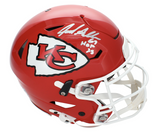 Jared Allen Autographed/Inscribed "HOF 25" Kansas City Chiefs Speedflex Authentic Helmet Beckett Witnessed