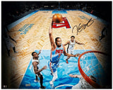 KEVIN DURANT Autographed Brooklyn Nets "Through the Lane" 16" x 20" Photograph PANINI LE 107