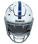Edgerrin James Autographed Indianapolis Colts Speedflex Midi Helmet Beckett Witnessed
