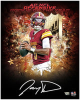 Jayden Daniels Autographed Washington Commanders 2024 NFL Offensive Rookie of the Year 16" x 20" Photograph Fanatics