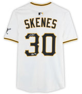 Paul Skenes Autographed Pittsburgh Pirates White Nike Limited Jersey Fanatics